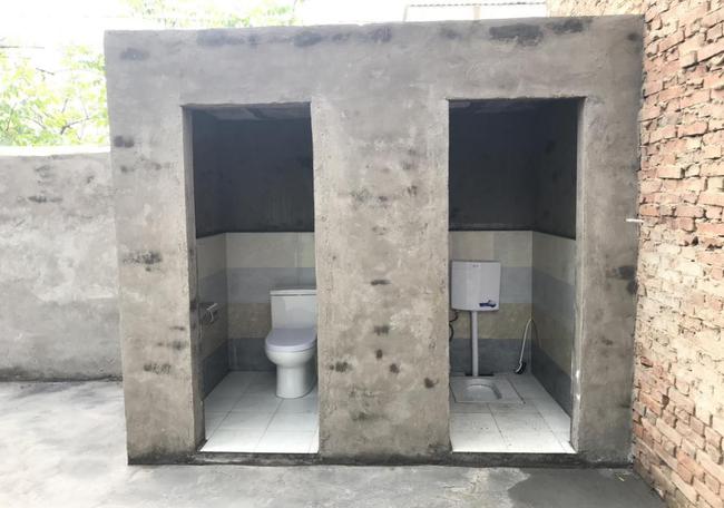 农村室外独立厕所图片图片